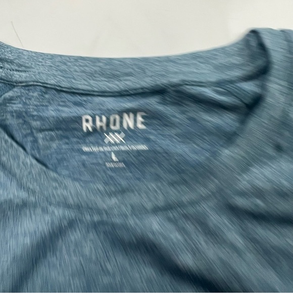 Rhone women’s blue shirt L L53-34 - Picture 5 of 6